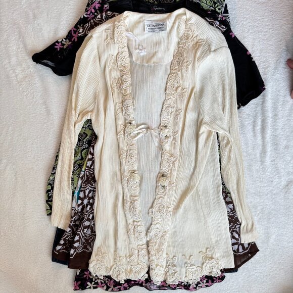 16pc Y2K WHOLESALE BUNDLE | Multi-Size BOHO Resale | VINTAGE FAIRYCORE LOT - Picture 12 of 16